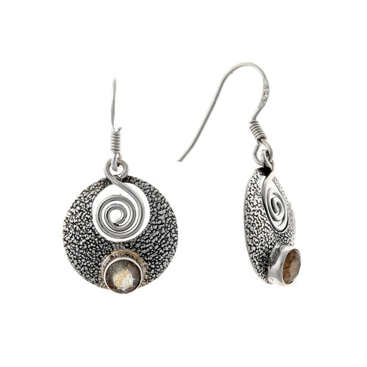 Labradorite Earrings