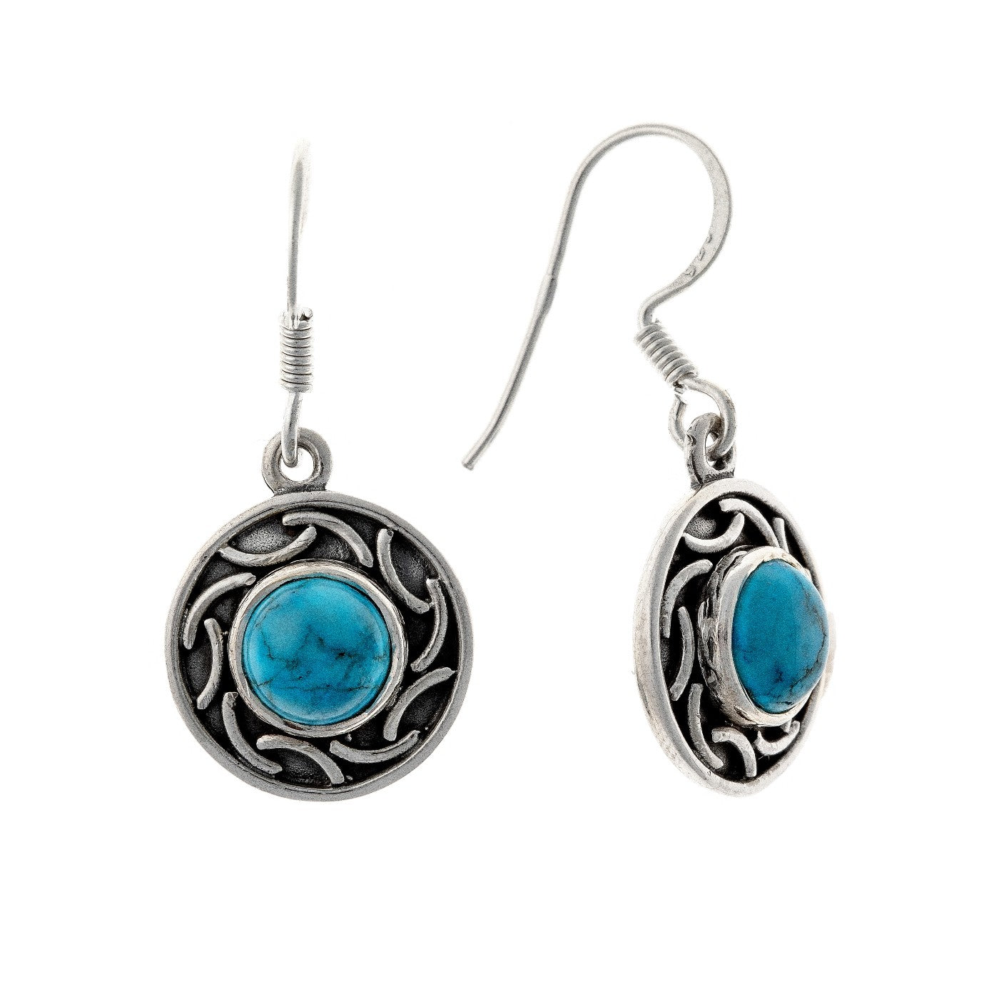 Sterling Silver Turquoise Earrings