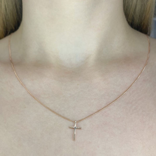 Sterling Silver Cross Necklace