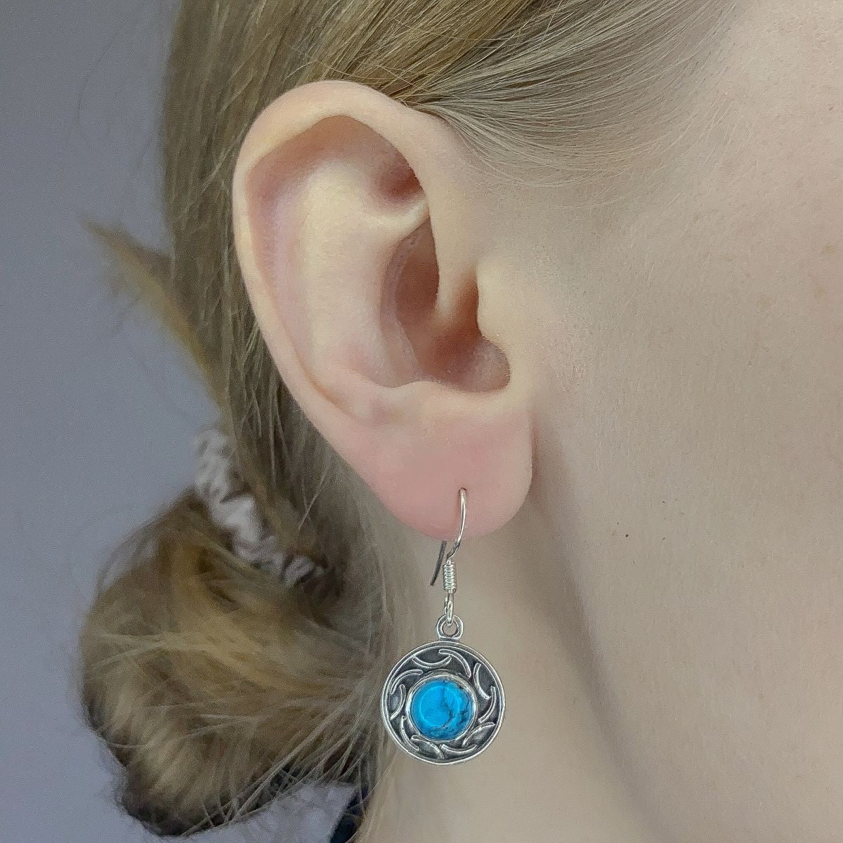 Sterling Silver Turquoise Earrings