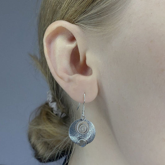 Labradorite Earrings