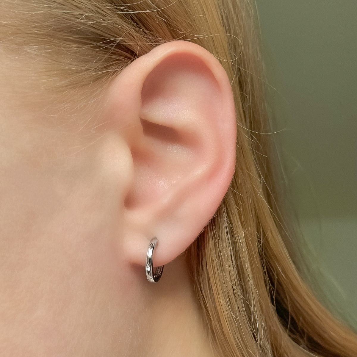 Sterling Silver 1.2 - 2 cm Hoops