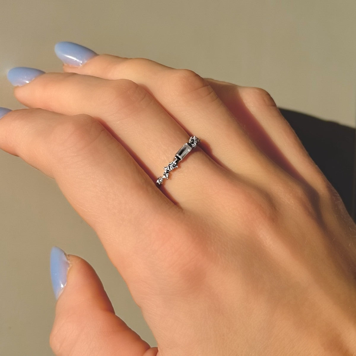 Sterling Silver CZ Ring