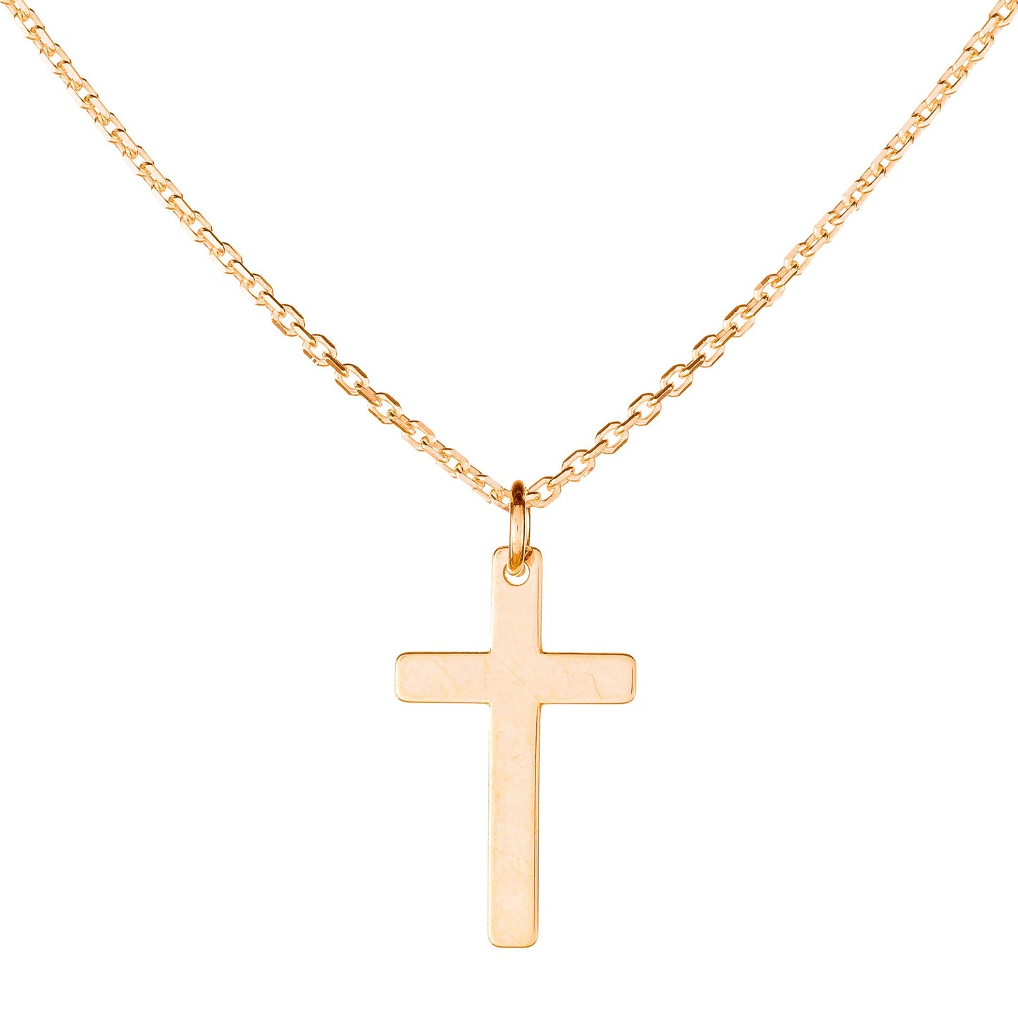 Sterling Silver Cross Pendant Necklace