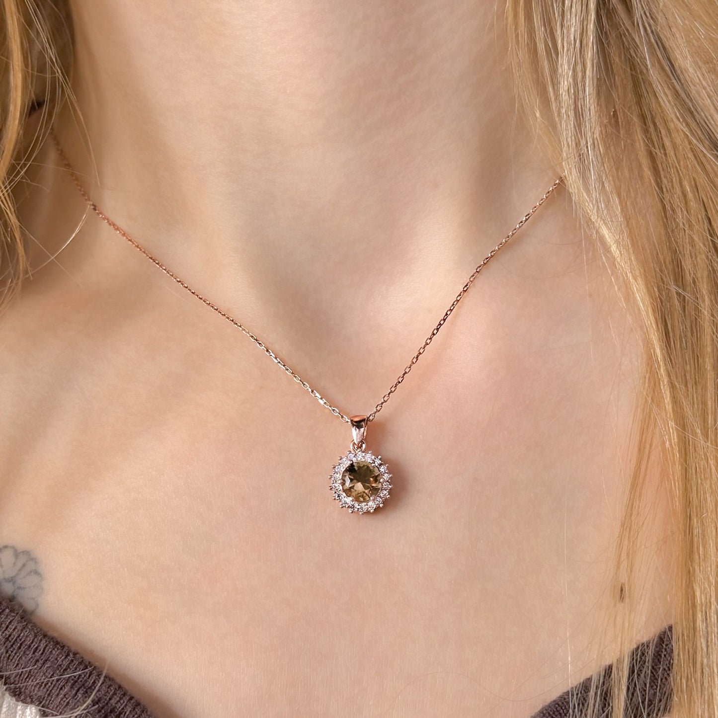 Sterling Silver Zultanite Necklace