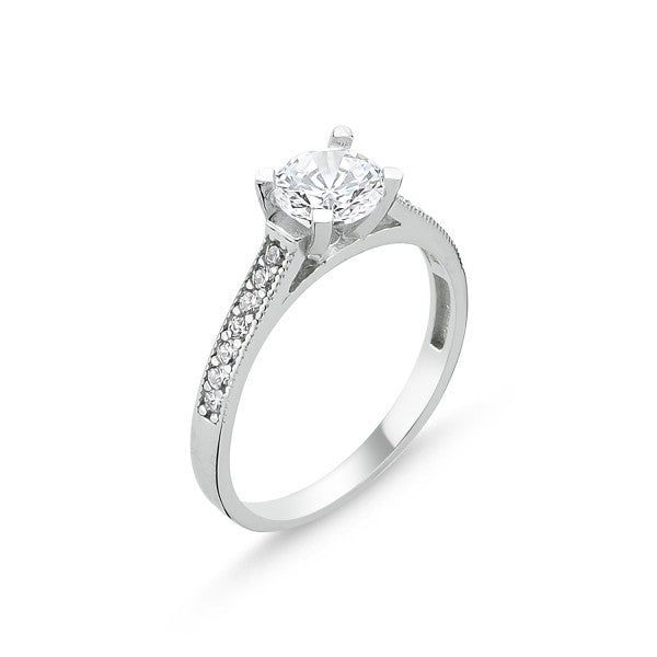 Sterling Silver CZ Ring