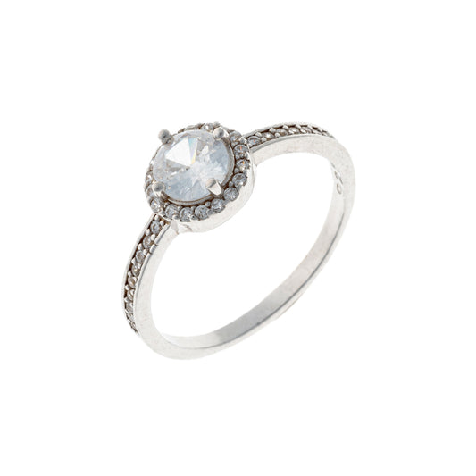 Anillo Soleste de plata de ley