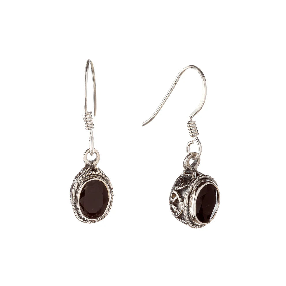 Black Onyx Earrings