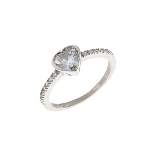 Sterling Silver Heart Ring
