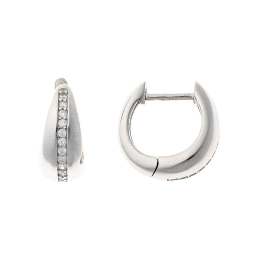 Sophia Silver Hoops
