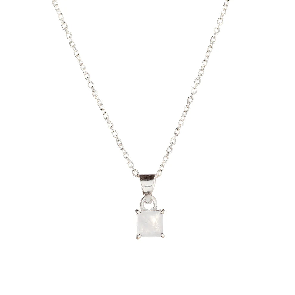 Moonstone Pendant Necklace