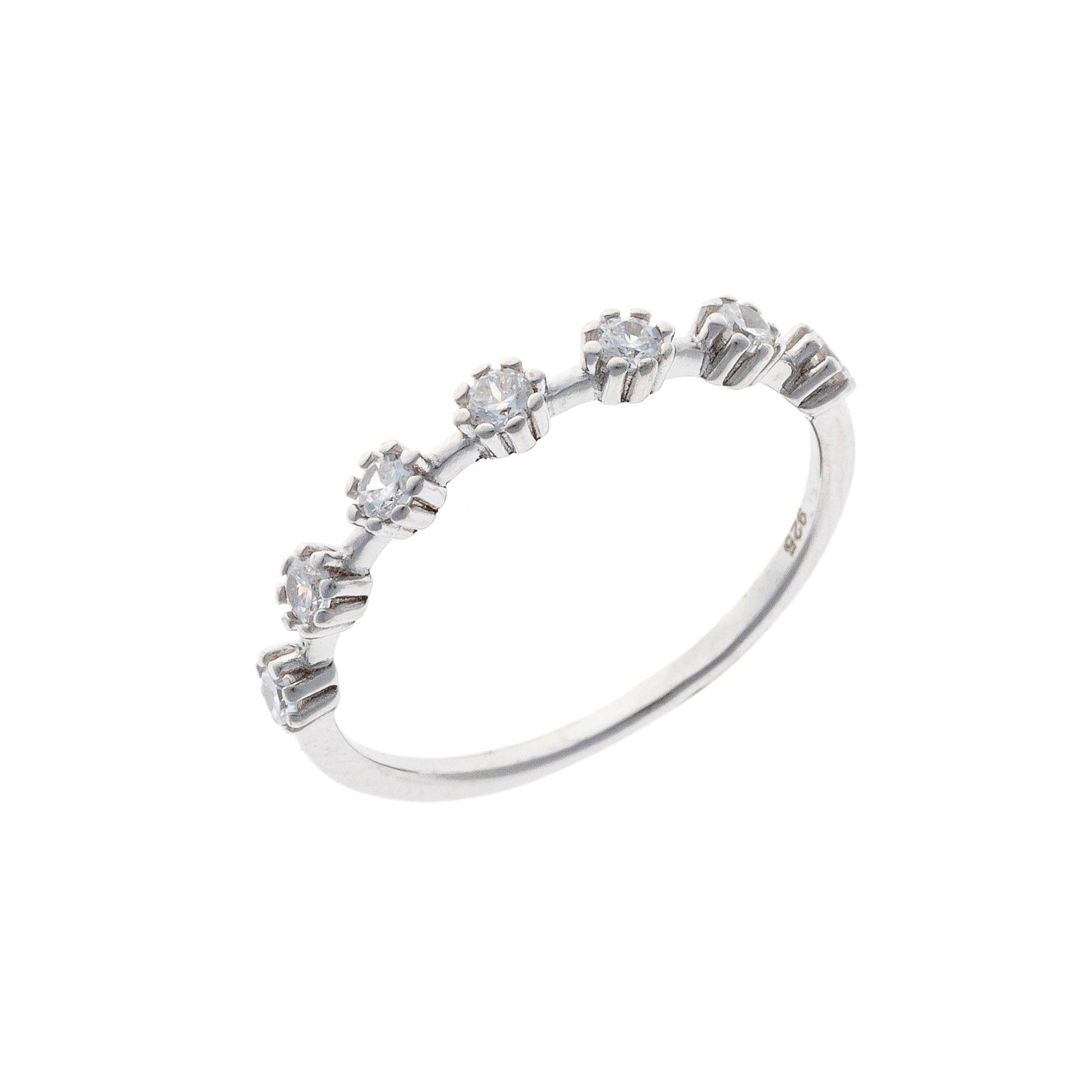 Sterling Silver CZ Ring