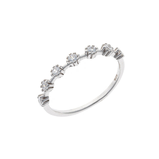 Sterling Silver CZ Ring