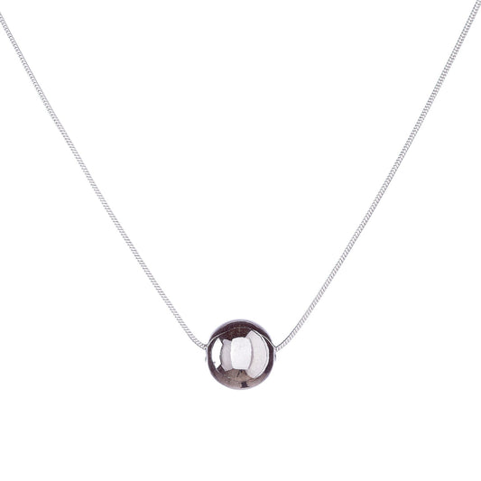 Sterling Silver Bead Necklace