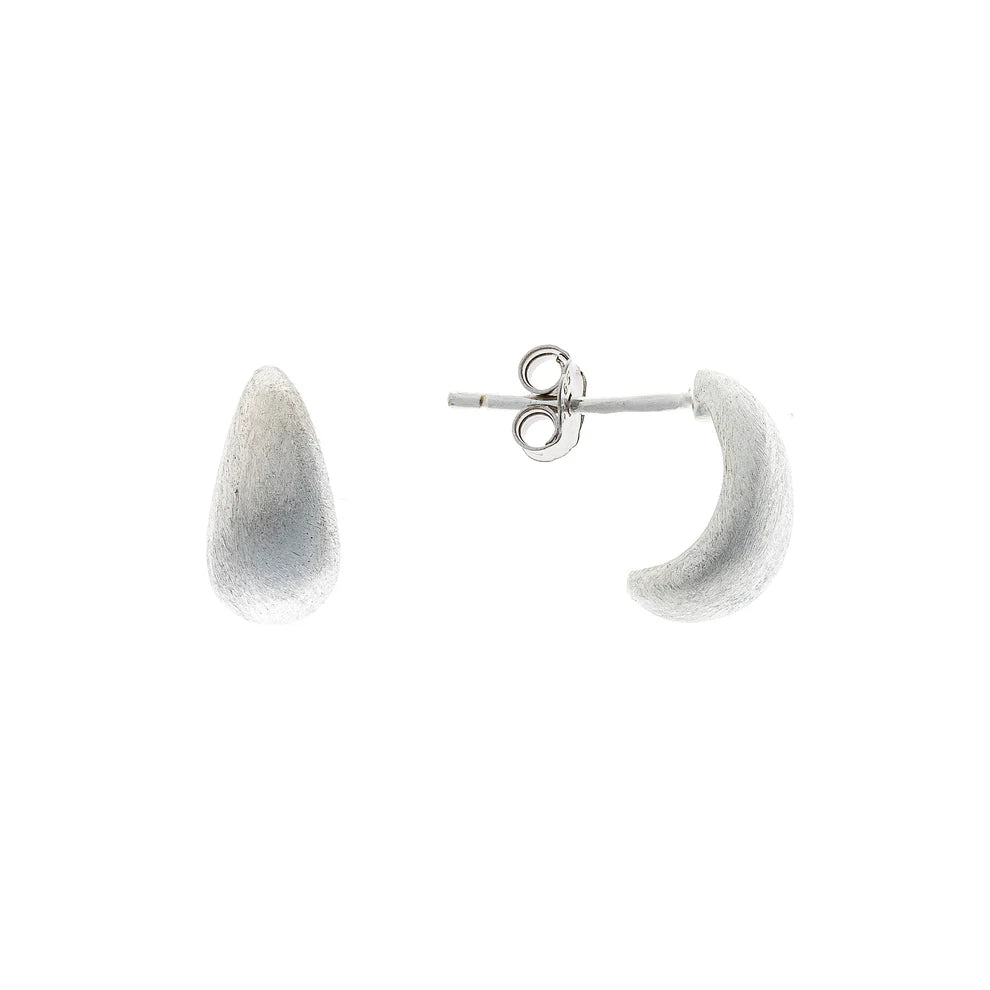 Sterling Silver Matte Studs