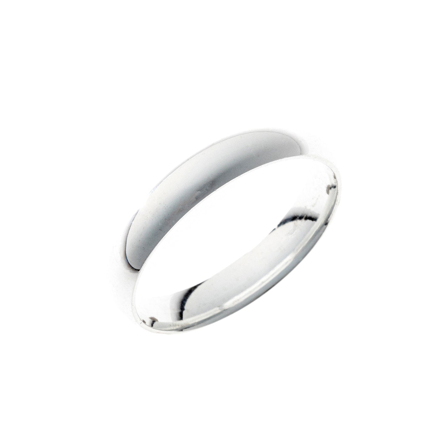 Sophia – Classic 4mm Sterling Silver Ring