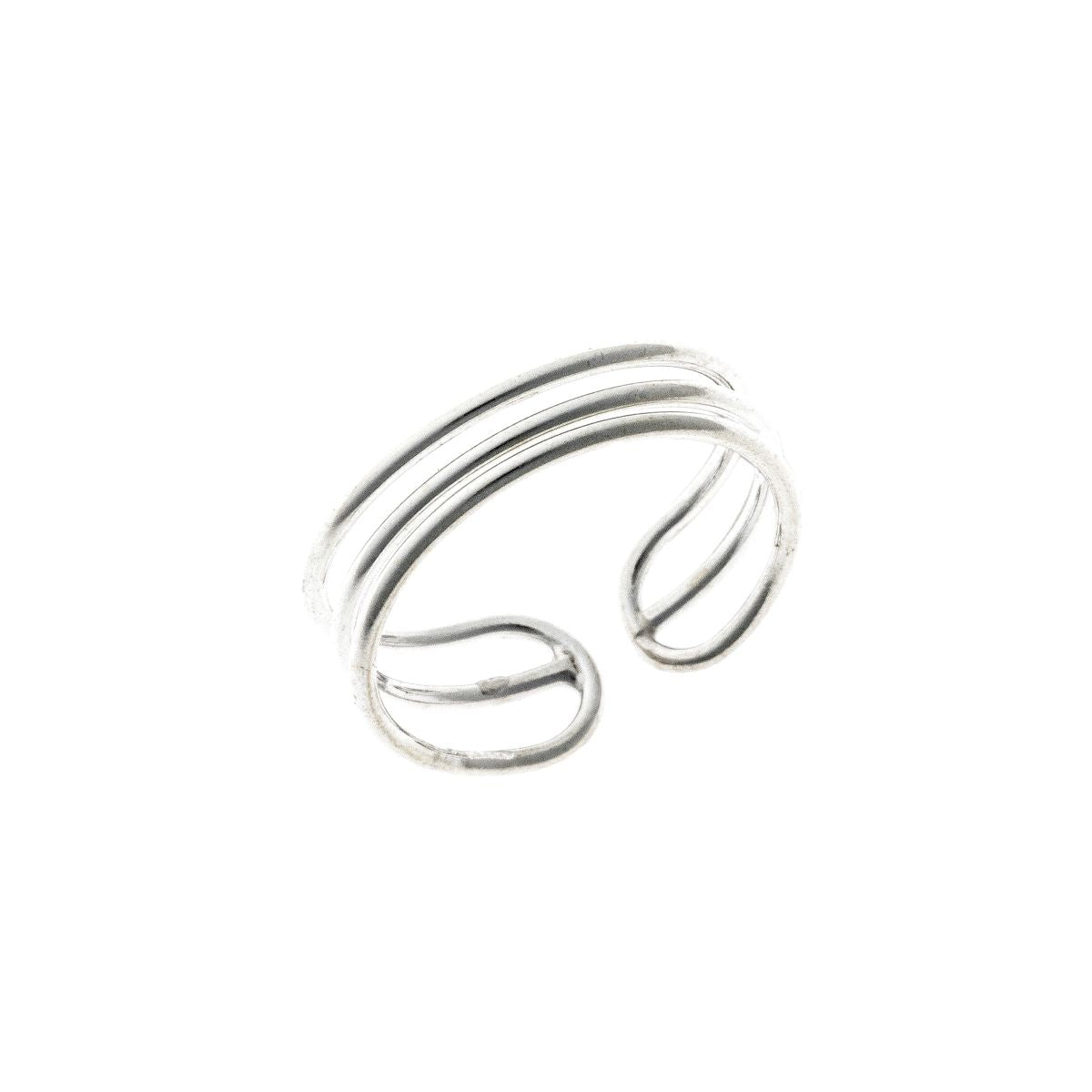 Sterling Silver Line Ring