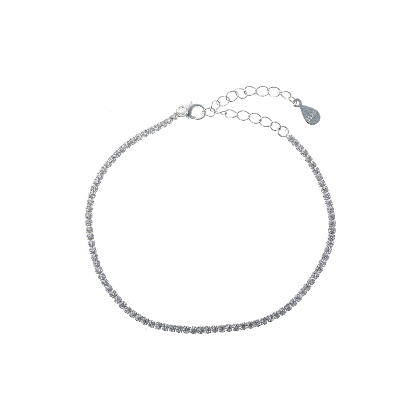Sterling Silver Tennis Bracelet