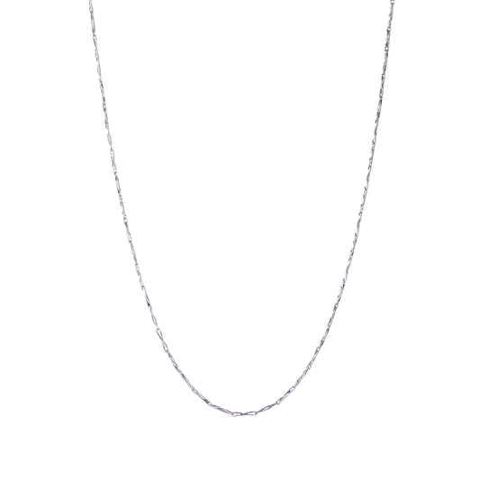 Sterling Silver "Ingot" Chain Necklace