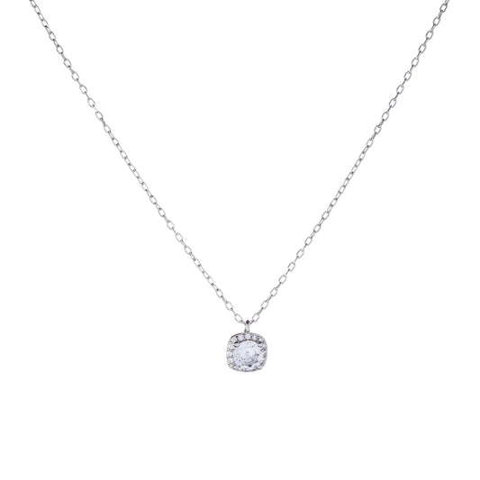Sterling Silver CZ Necklace
