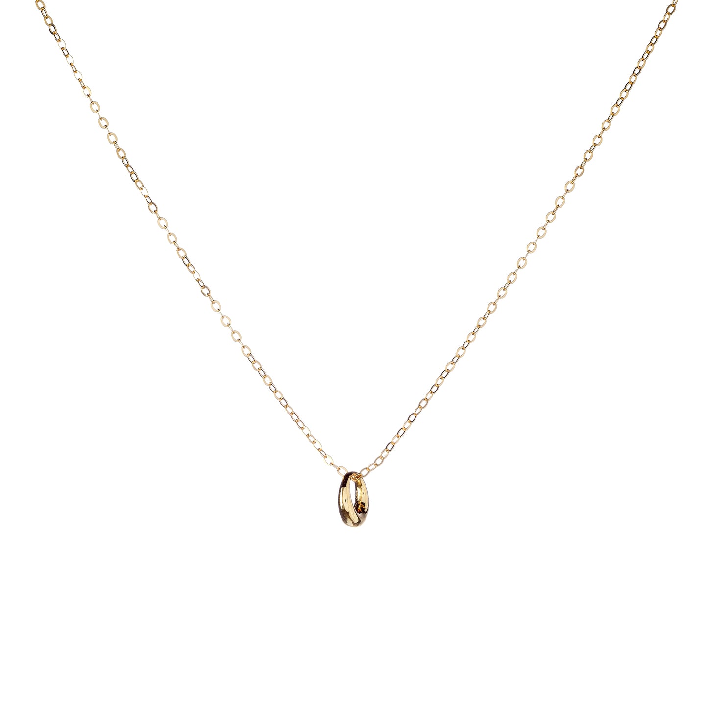Sterling Silver Ring Necklace