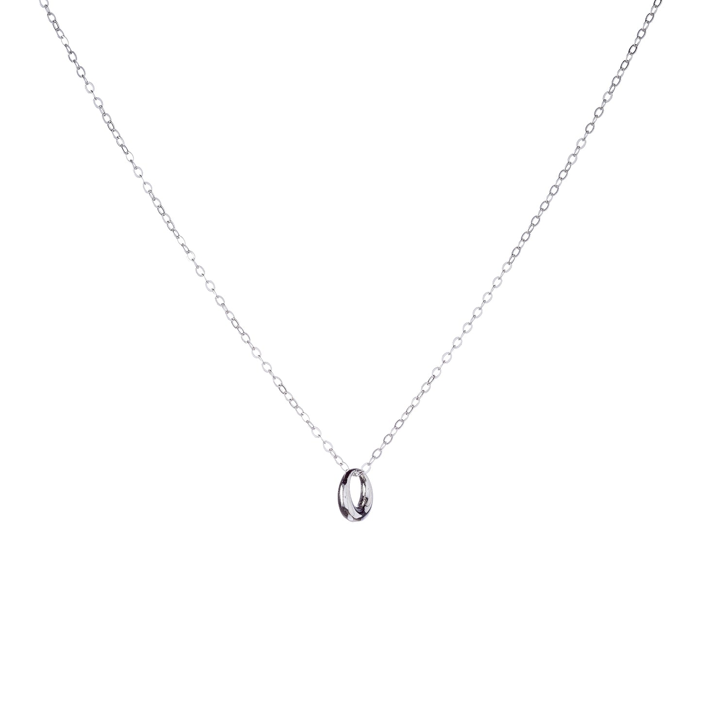 Sterling Silver Ring Necklace
