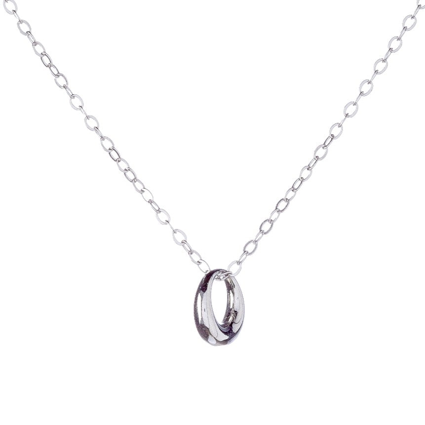 Sterling Silver Ring Necklace