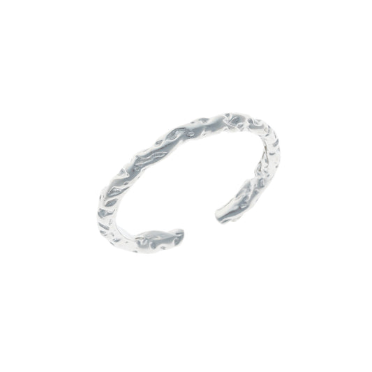 Sterling Silver Ornamental Band Ring