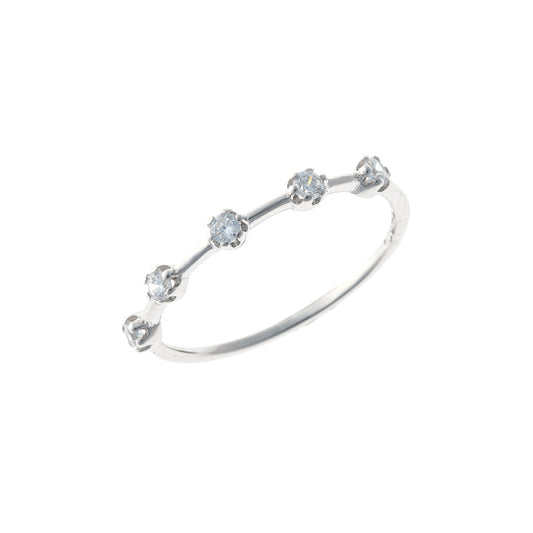 Sterling Silver CZ Ring