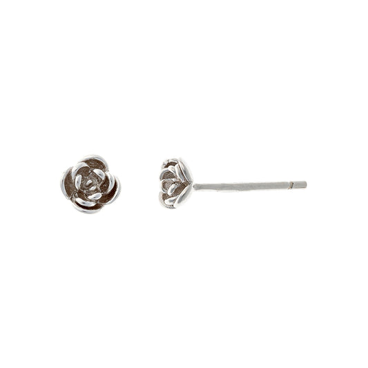 Sterling Silver Flower Studs