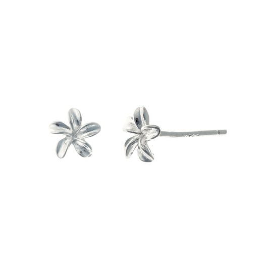 Sterling Silver Flower Studs