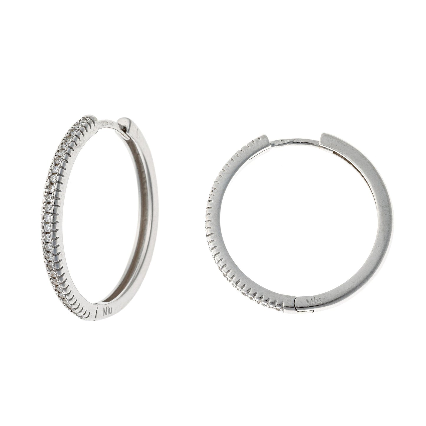 Anele – Sterling Silver Hoop Earrings 12-20mm