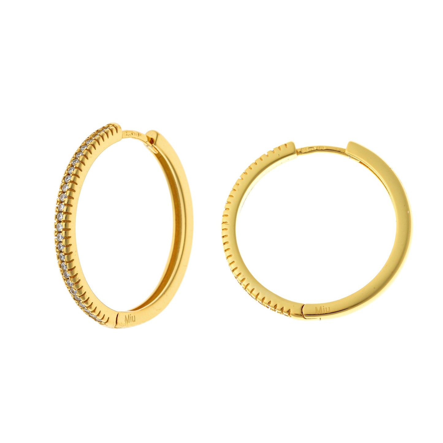 Anele – Sterling Silver Hoop Earrings 12-20mm