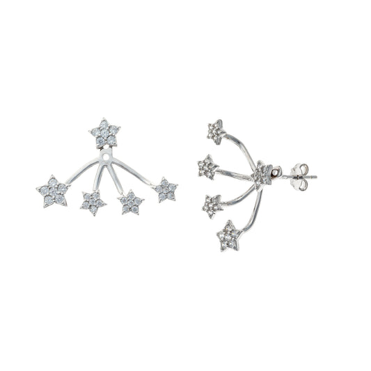 Sterling Silver Star Earrings