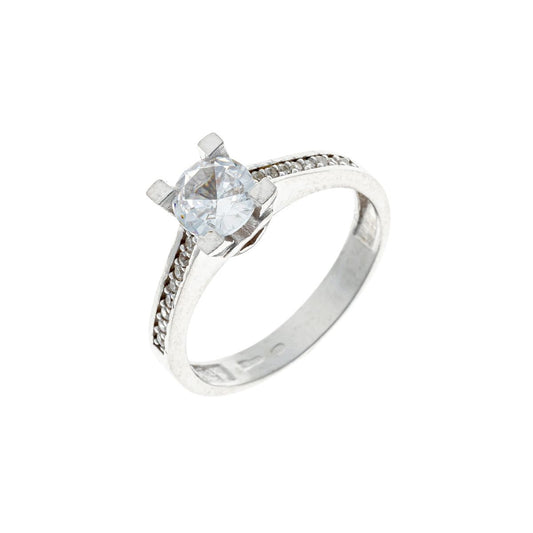 Sterling Silver CZ Ring