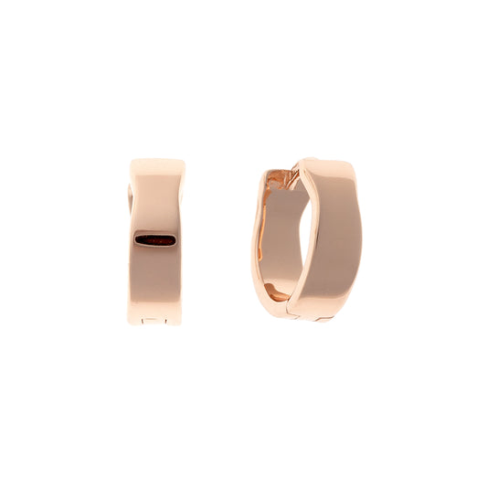 Sterling Silver Wide Hoops