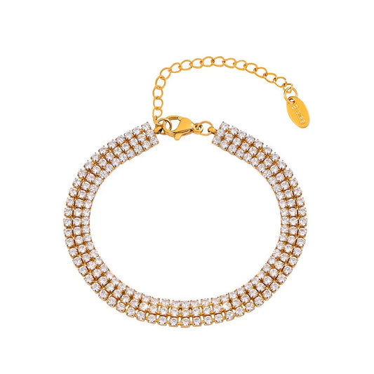 Stainless Steel Tennis Bracelet