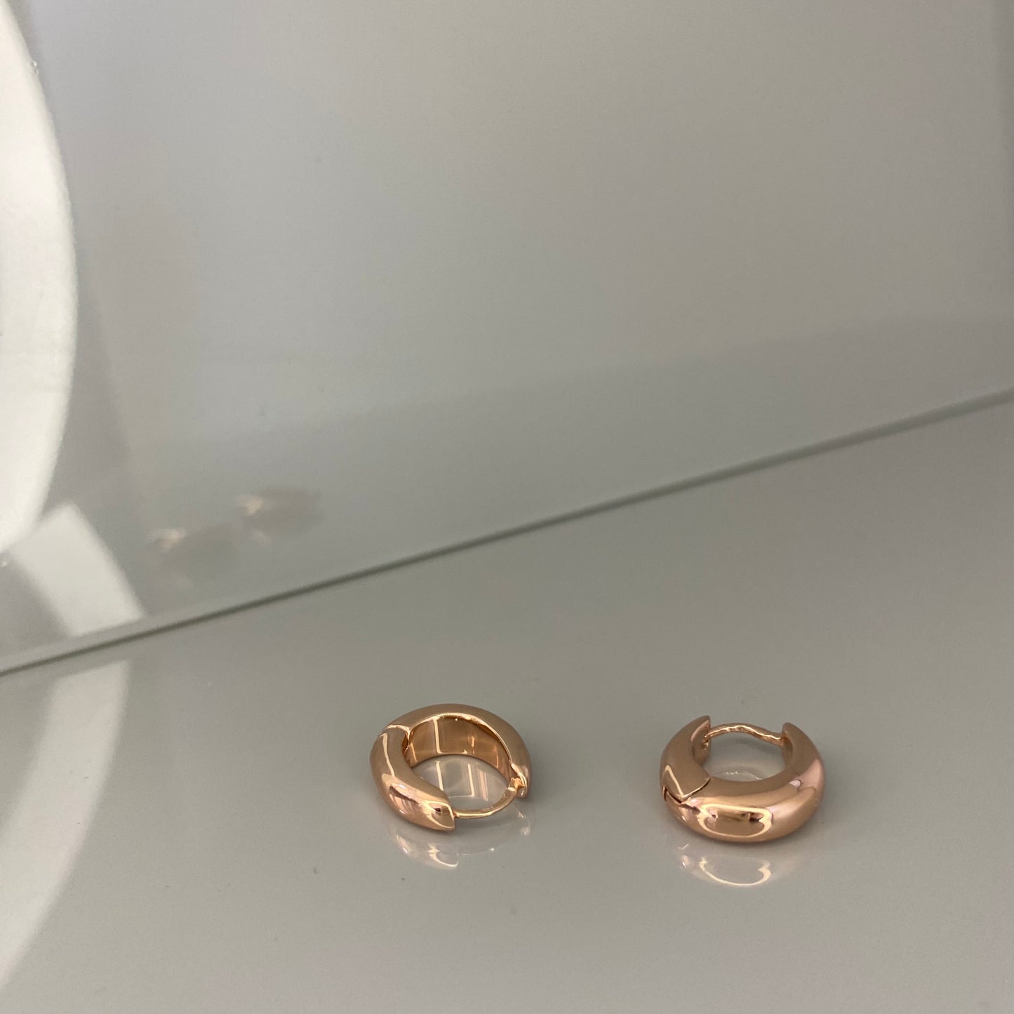 Sterling Silver Oval Hoops