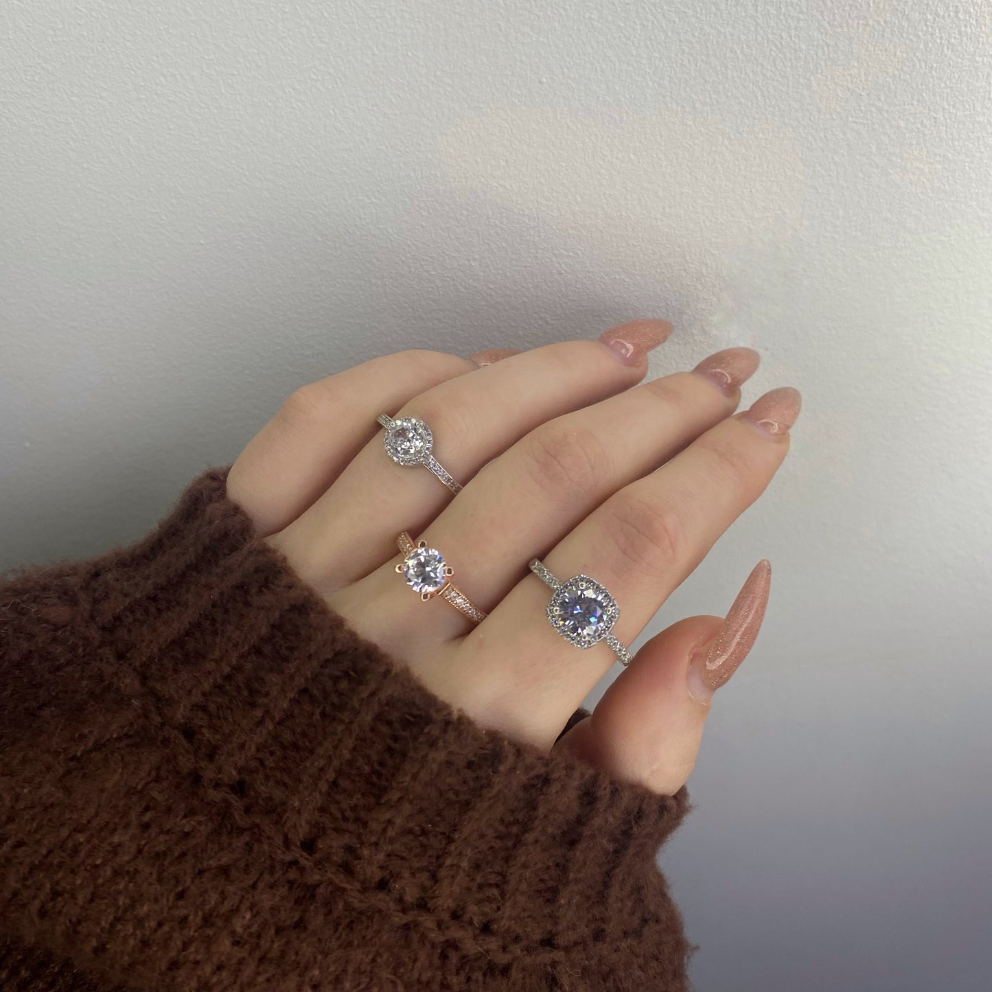 Sterling Silver Soleste Ring