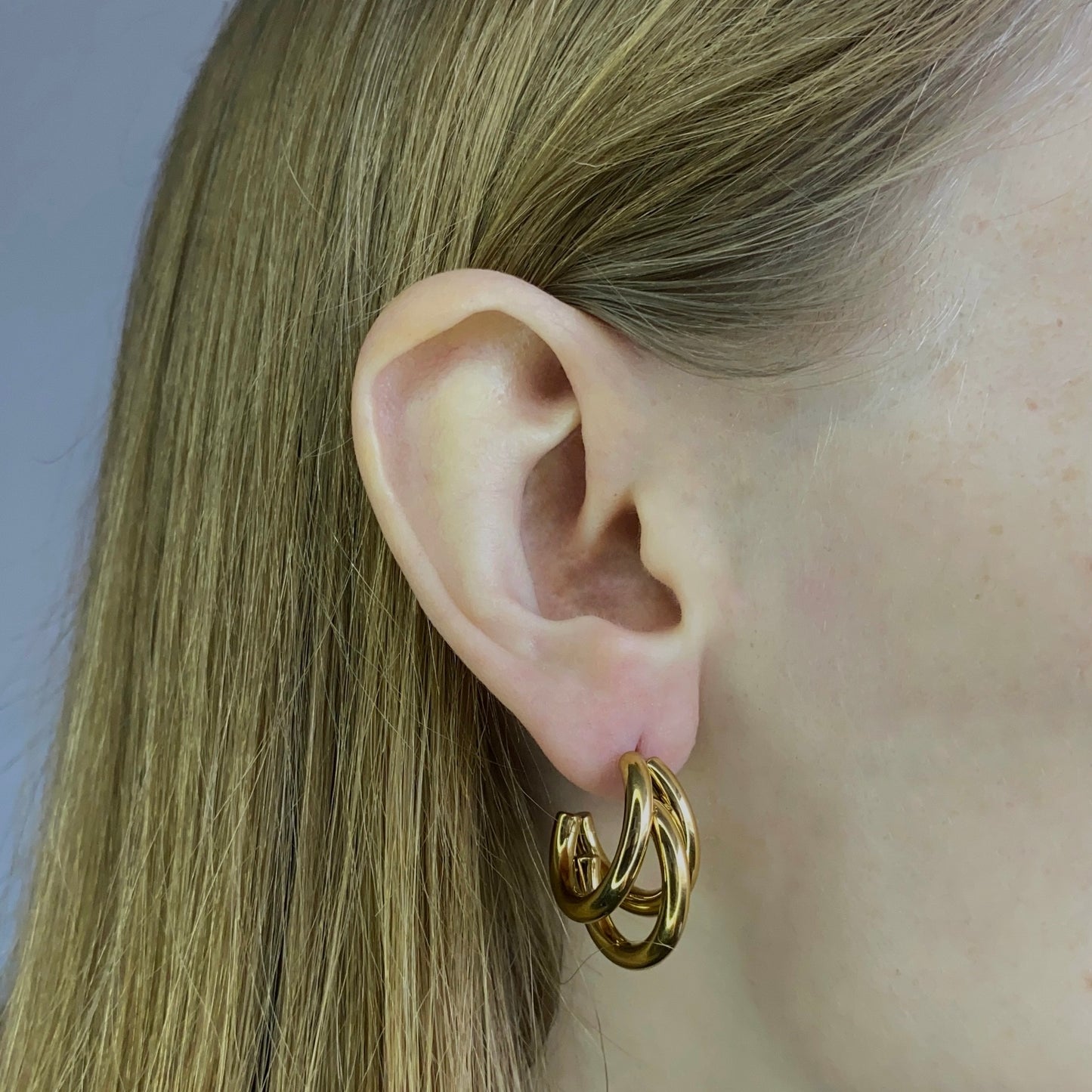 Aros triples de acero inoxidable