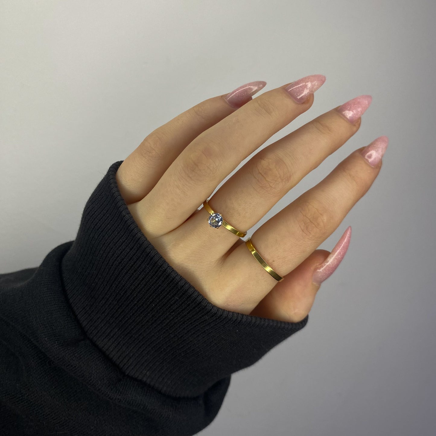CZ Crystal Ring