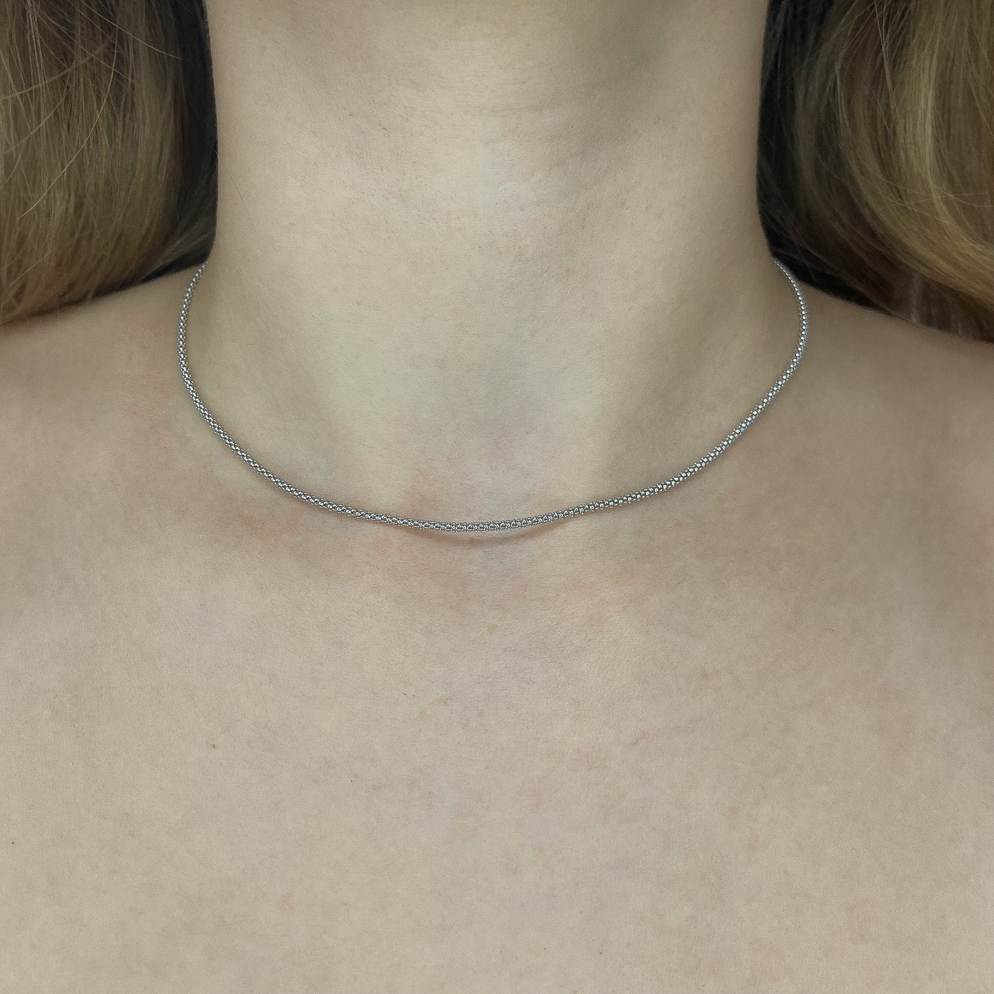Sterling Silver Coreana Chain Necklace