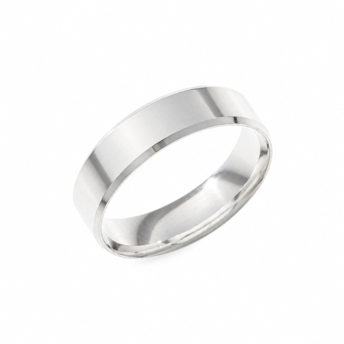 Gloria – Wide 6mm Sterling Silver Ring