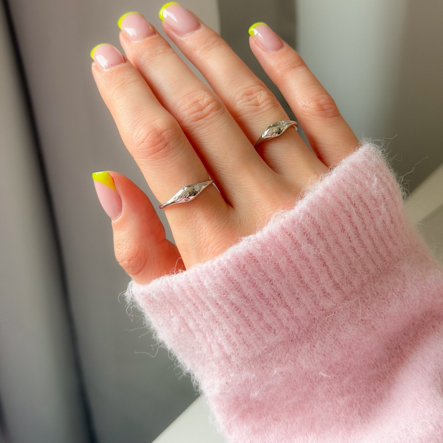 Sterling Silver CZ Star Ring