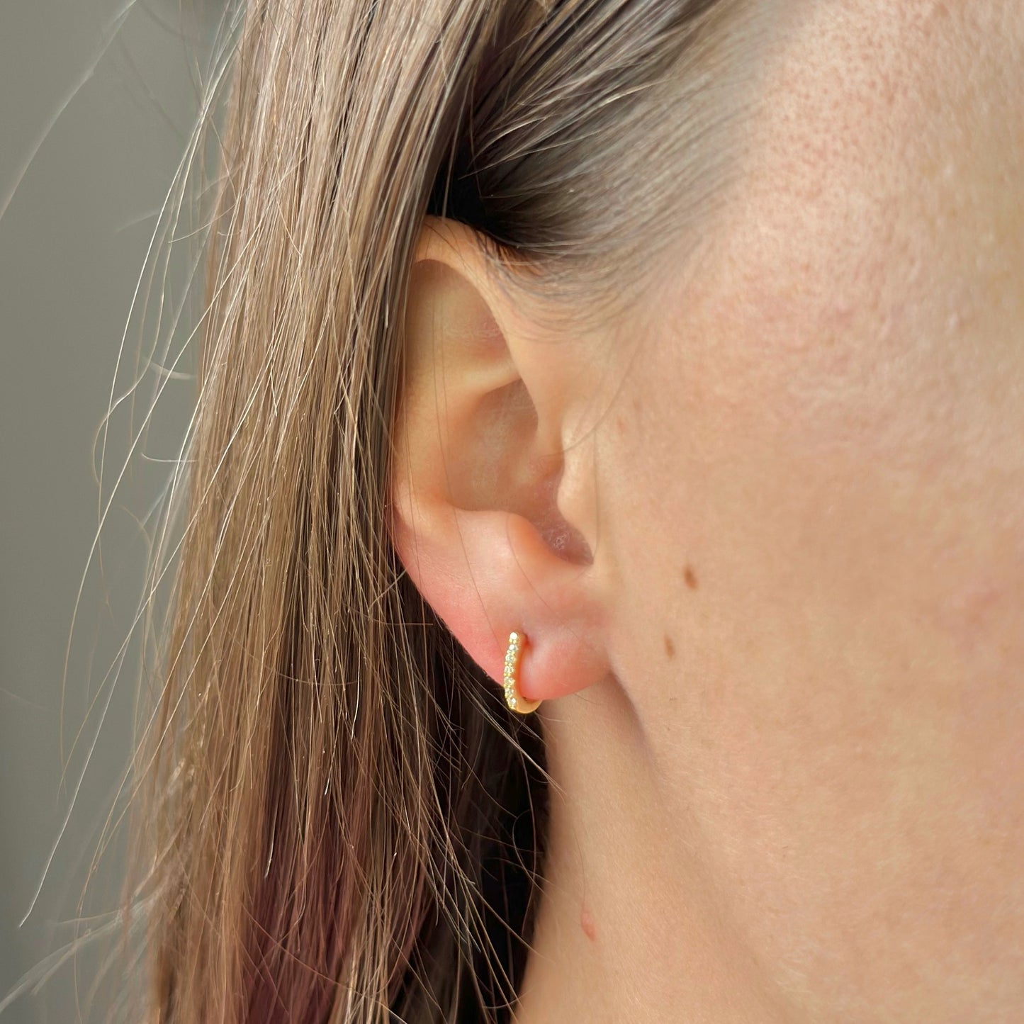 Sterling Silver CZ Studs