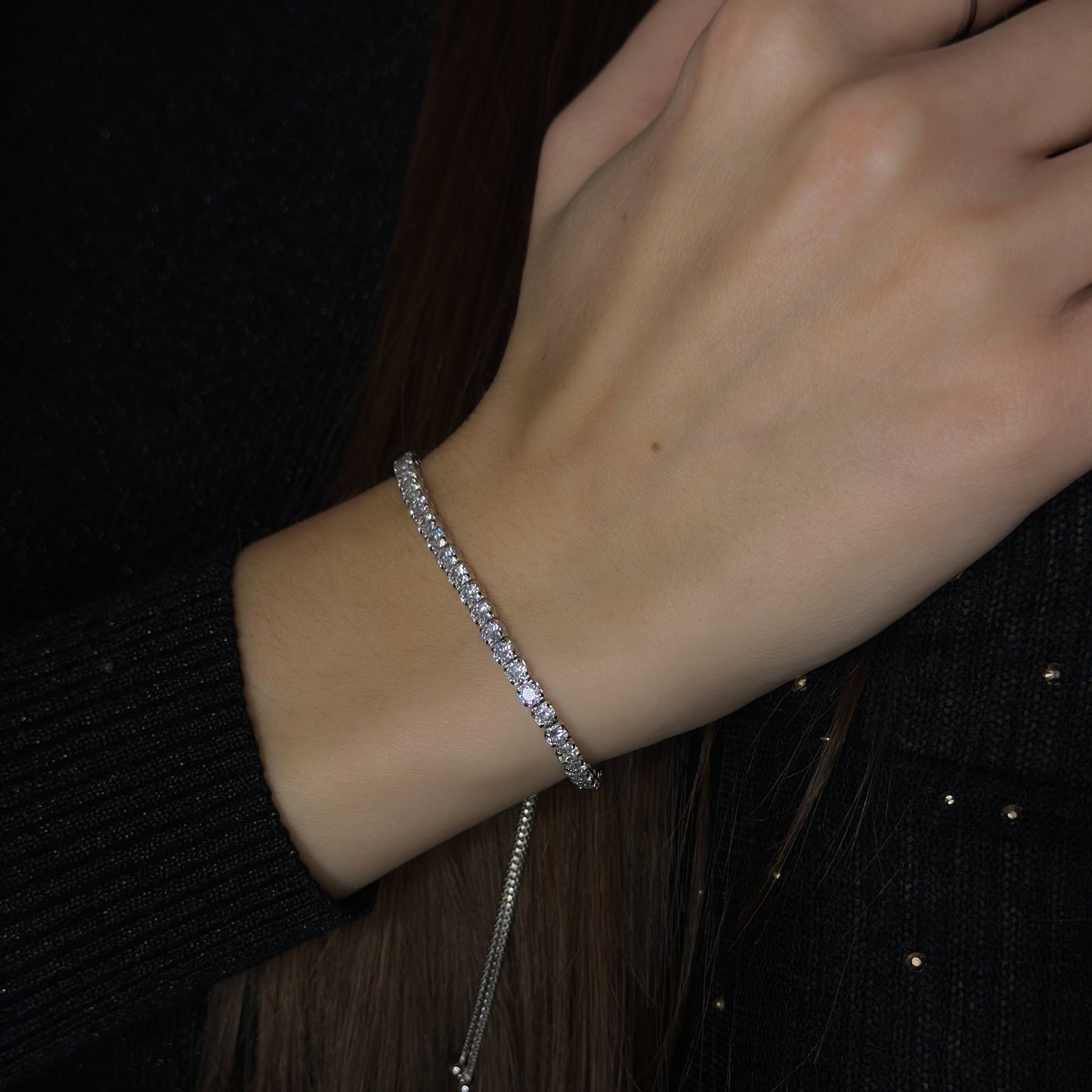 Pulsera Rixona de plata de ley