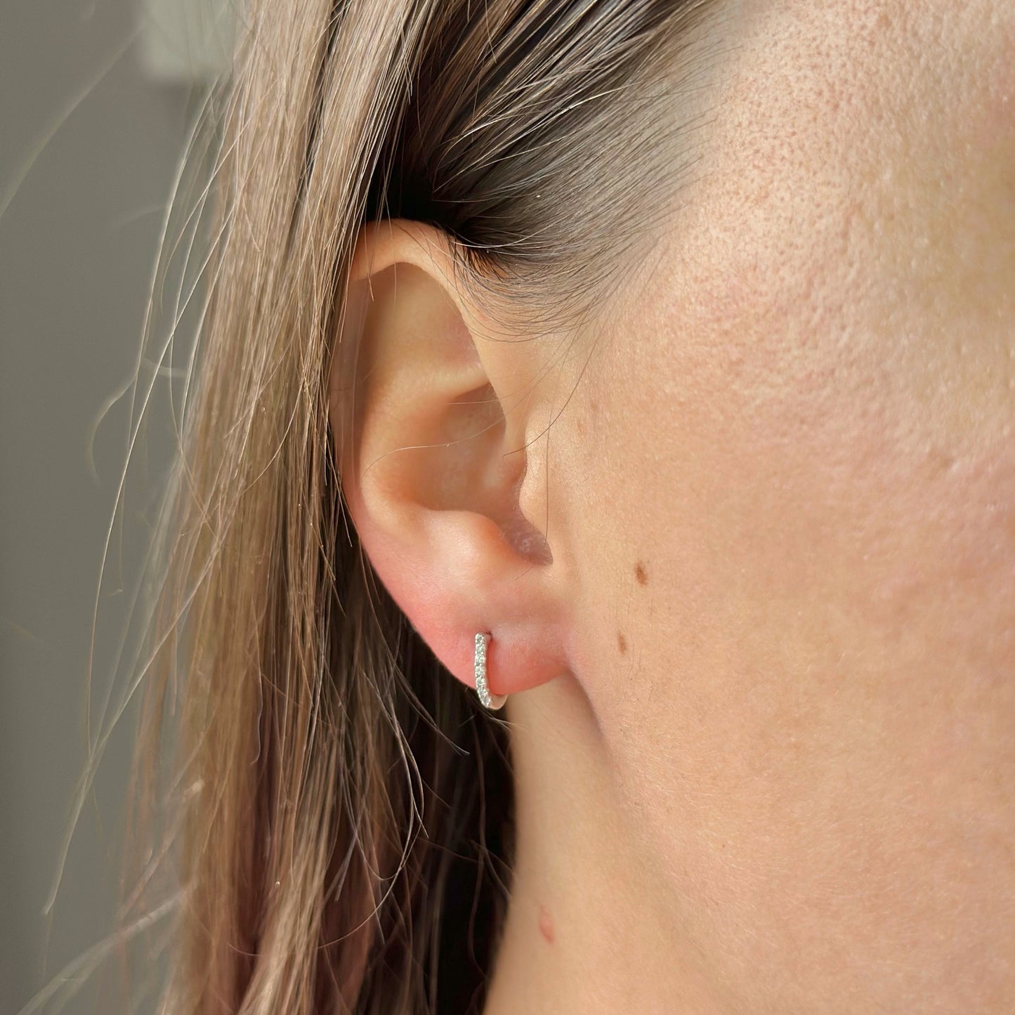 Sterling Silver CZ Studs