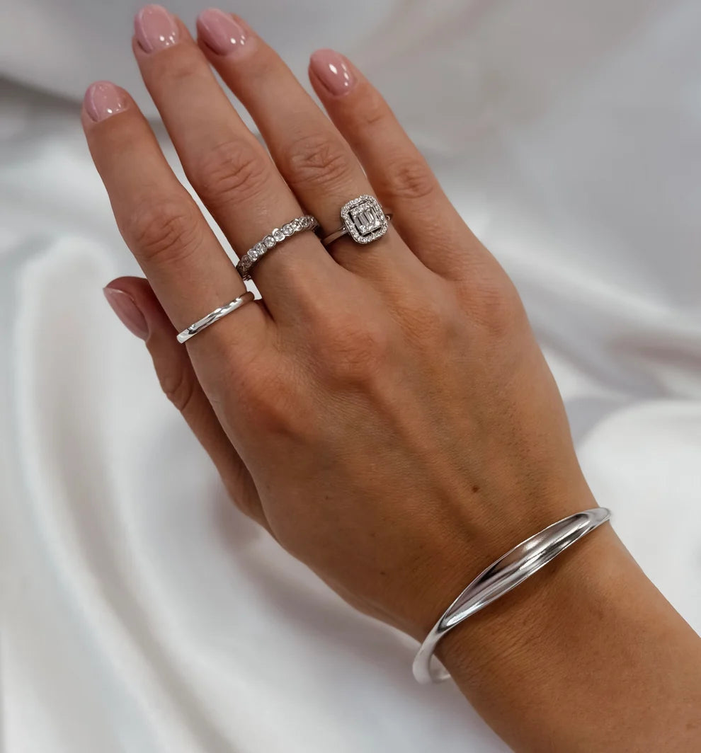 Sterling Silver 2 mm Band Ring