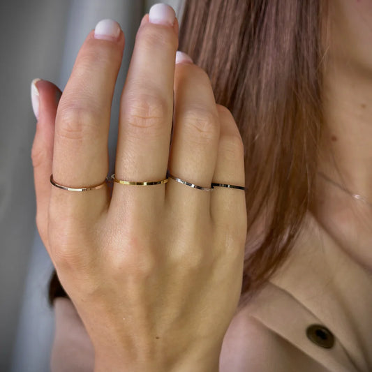 Stainless Steel 1 mm Band Ring