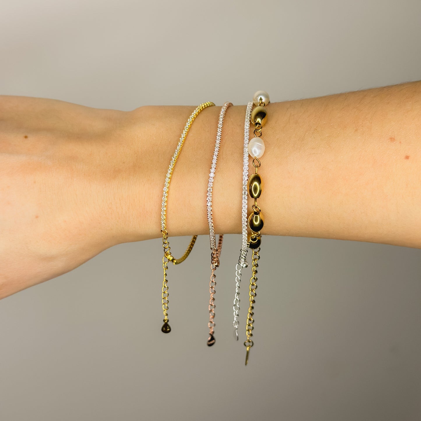 Sterling Silver Tennis Bracelet